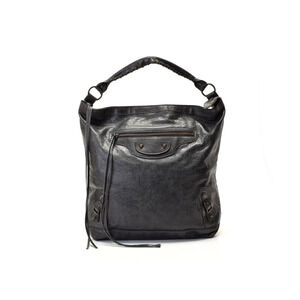 Balenciaga The Day Grey Sheepskin